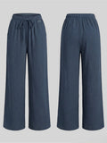 Coastal Breeze Crinkle Wide-Leg Pants