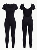 Sculpt & Contour Low-Back Jumpsuit