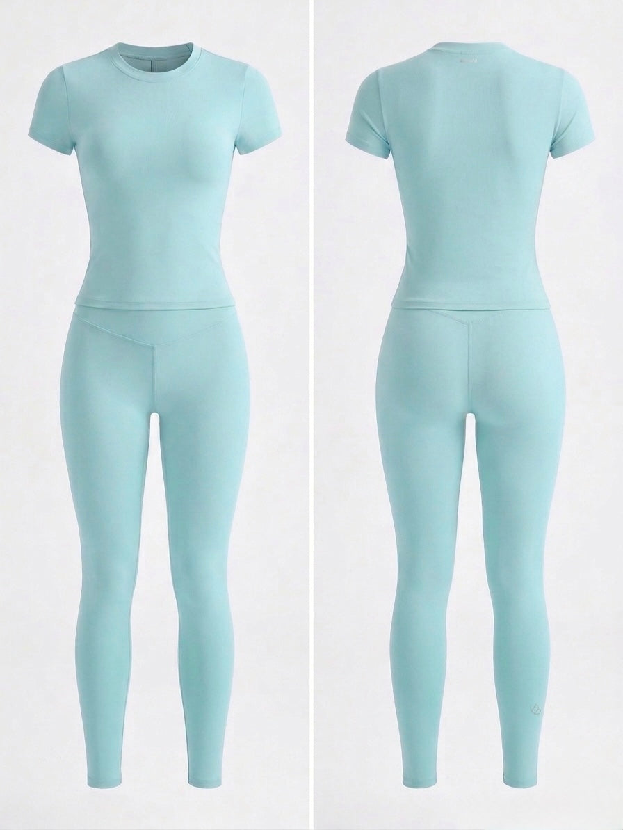 Sculpt & Move Ribbed Co-ord Set