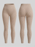 Aura Seamless Ribbed High-Waist Leggings