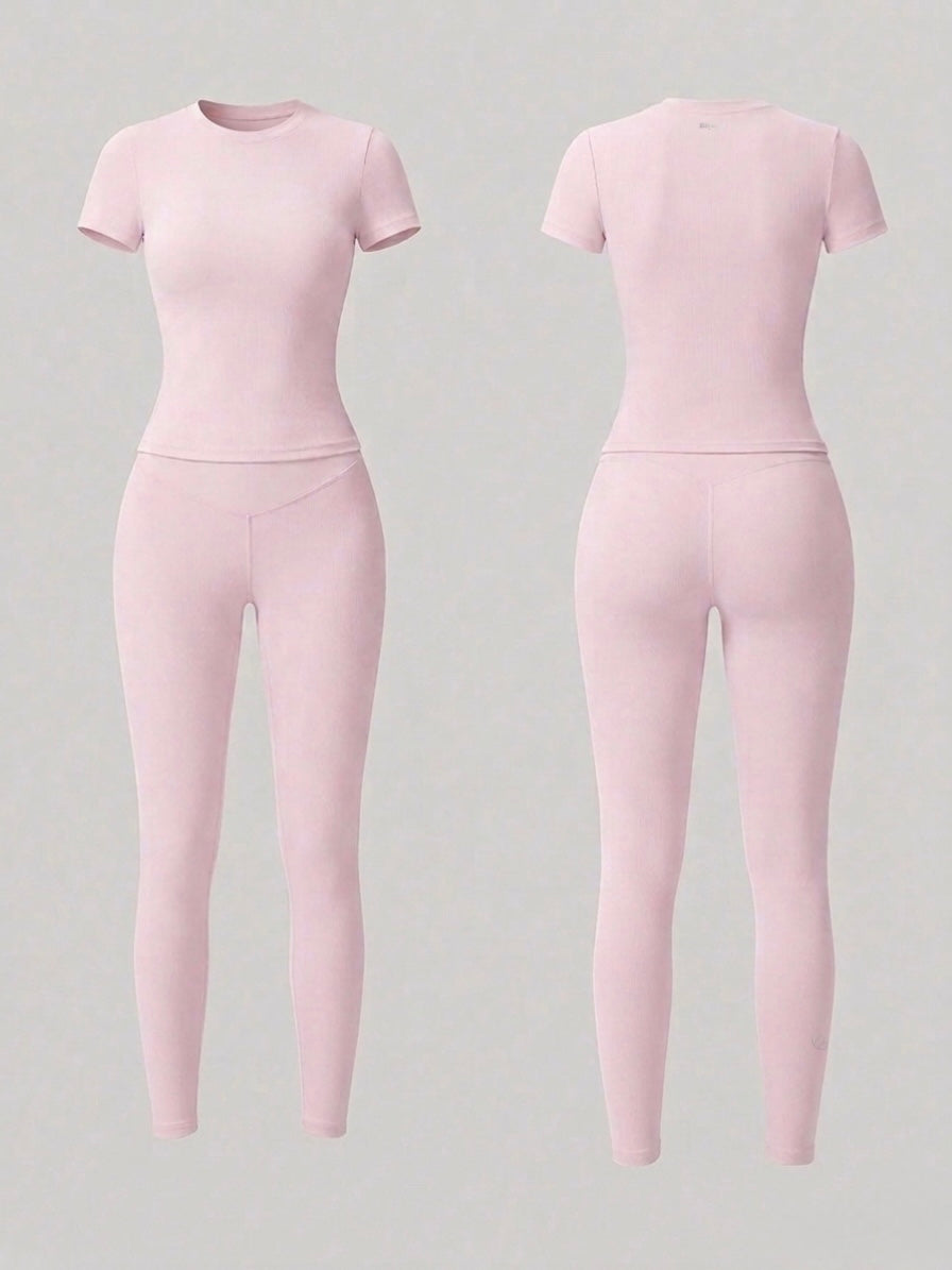 Sculpt & Move Ribbed Co-ord Set