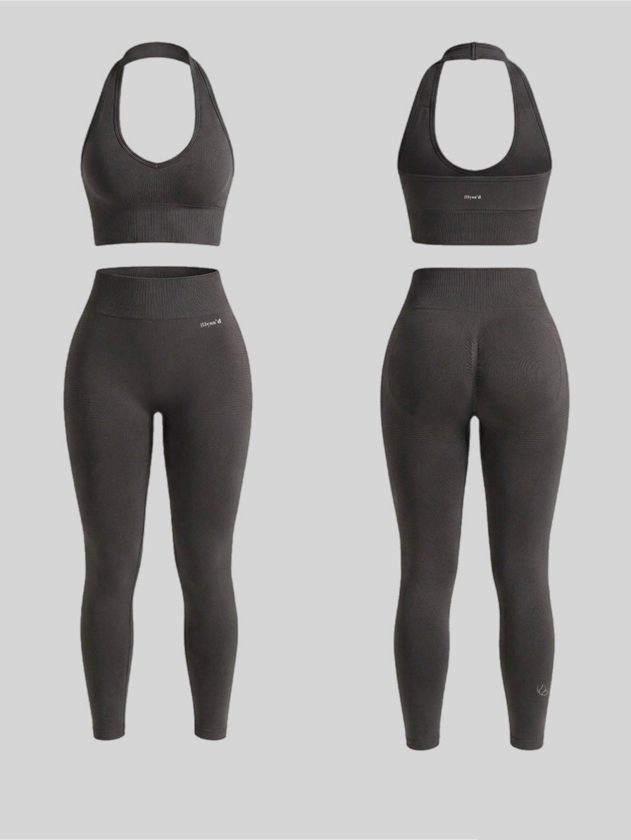 Sculpt & Flex Seamless Halter Activewear Set