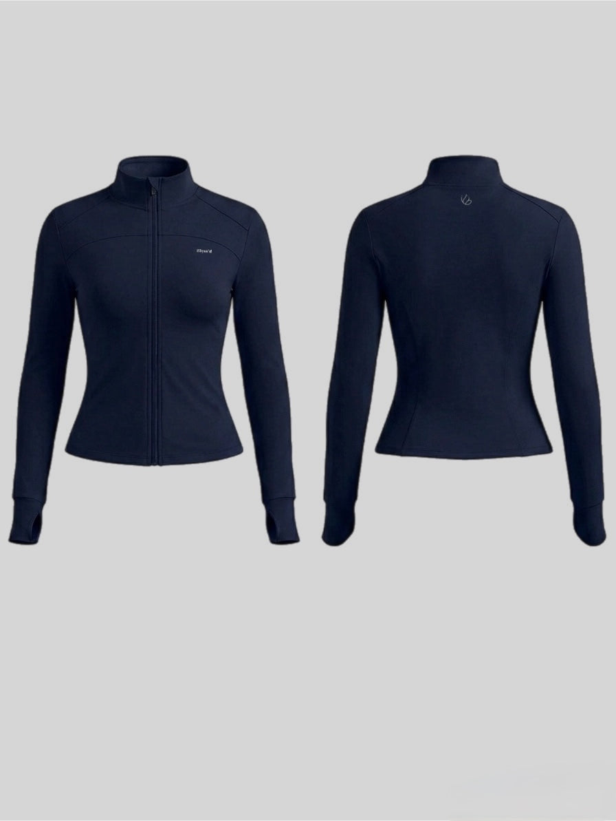 SculptFit Hourglass Zip-Up Athleisure Jacket